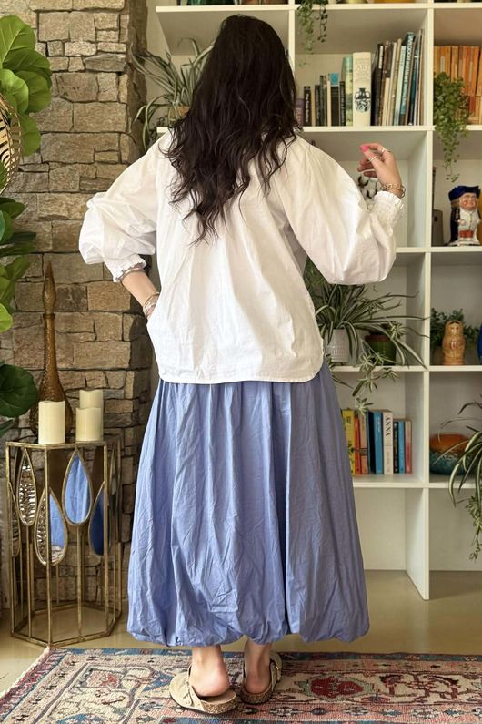 Paloma Poet Blouse White